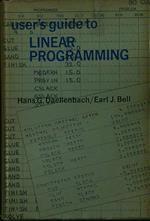 User's guide to linear programming