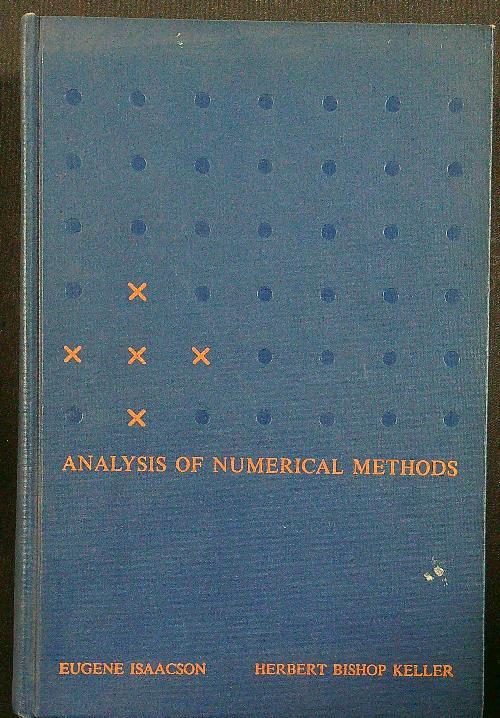 Analysis of numerical methods