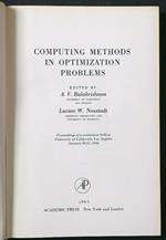 Computing methods in optimization problems