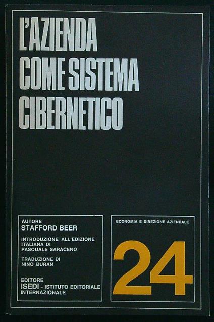 L' azienda come sistema cibernetico - copertina