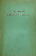 A history of Balliol college