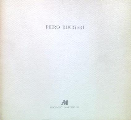 Piero Ruggeri. Sette dipinti e dintorni - copertina