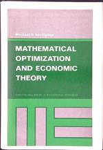 Mathematical optimization and economic theory