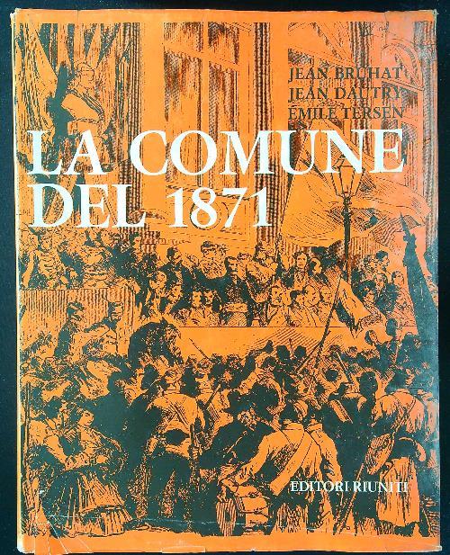 La comune del 1871 - Bruhat - copertina