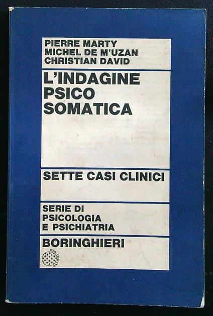 L' indagine psicosomatica - copertina