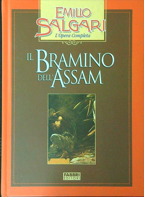 Il  bramino dell'Assam - Emilio Salgari - copertina