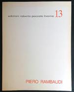 Piero Rambaudi opere 1954-1964