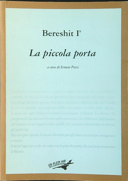 Bereshit I - La piccola porta - Ernesto Pezzi - copertina