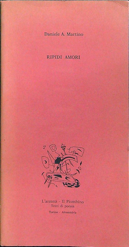 Ripidi amori - Daniele A. Martino - copertina