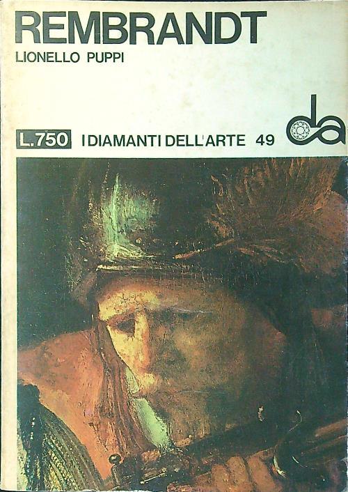 Rembrandt - Lionello Puppi - copertina