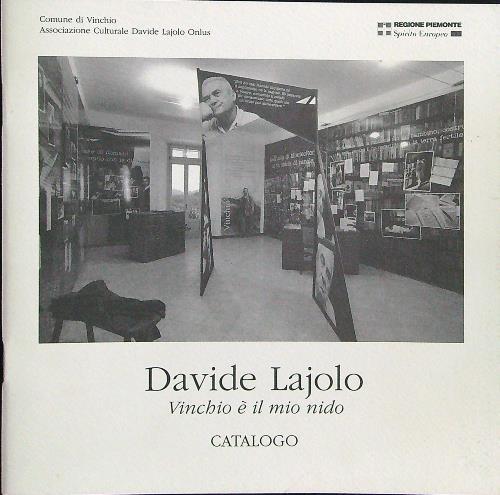 Davide Lajolo Vinchio è il mio nido - copertina