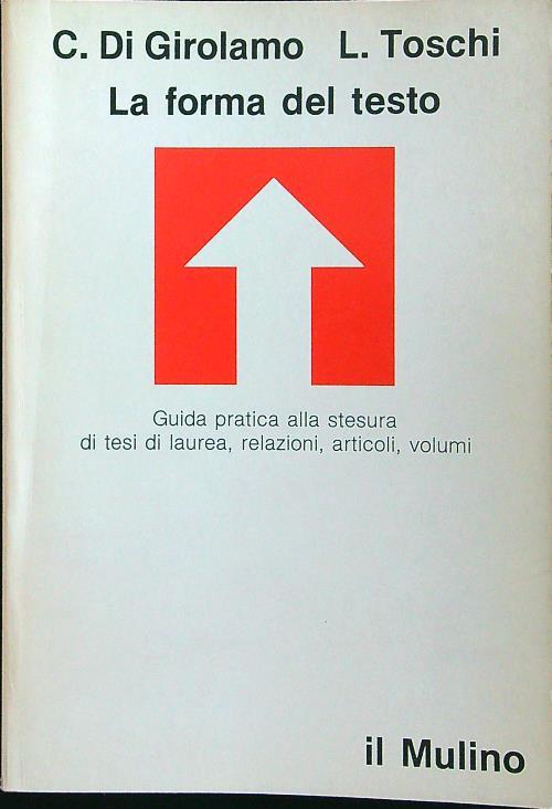 La forma del testo