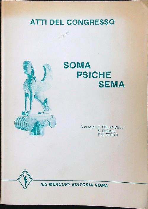 Soma psiche sema - copertina