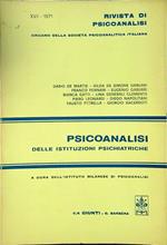 Psicoanalisi delle istituzioni psichiatriche