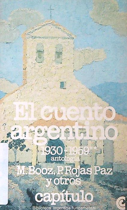 El cuento argentino 1930-1959 vol.2 - copertina