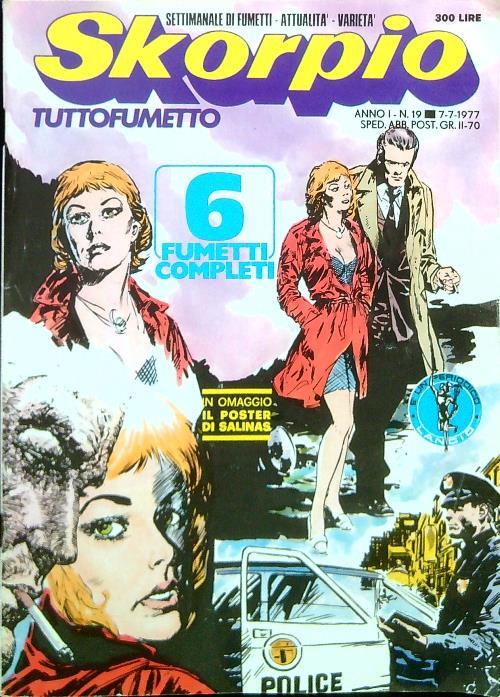 Skorpio. Tutto fumetto - Anno I N. 19/1977