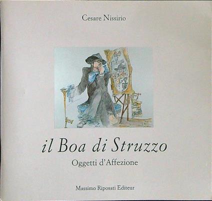 Il boa di struzzo - Cesare Nissirio - copertina