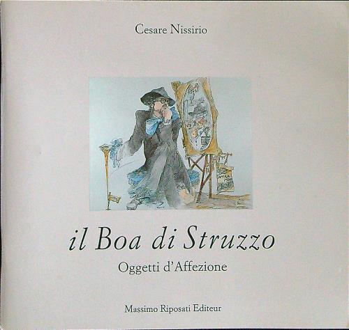 Il boa di struzzo - Cesare Nissirio - copertina