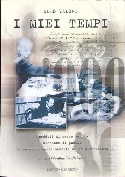 I miei tempi - Aldo Valori - copertina
