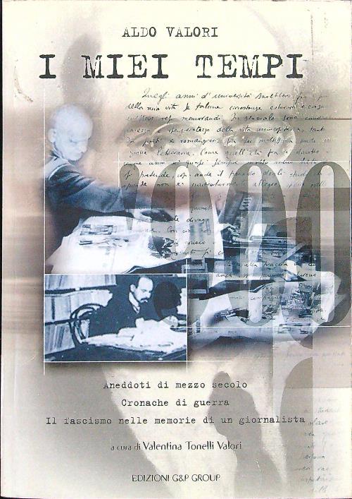 I miei tempi - Aldo Valori - copertina