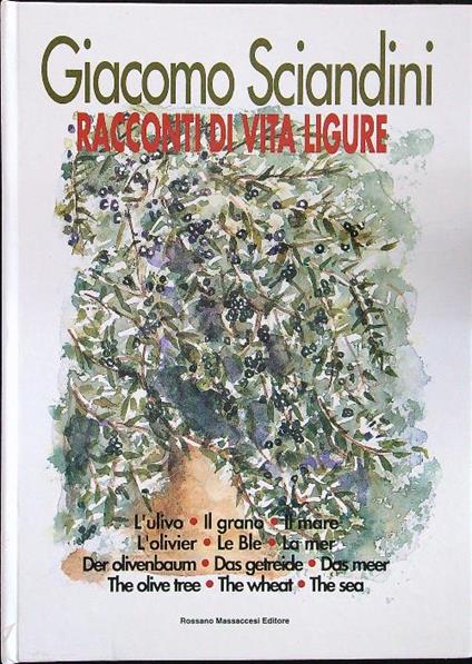 Racconti di vita ligure - Giacomo Sciandini - copertina