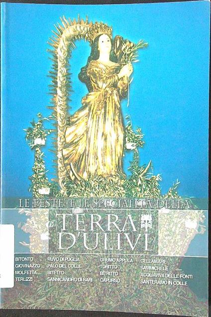 feste e le specialità della terra d'ulivi - copertina