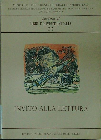 Invito alla lettura - copertina
