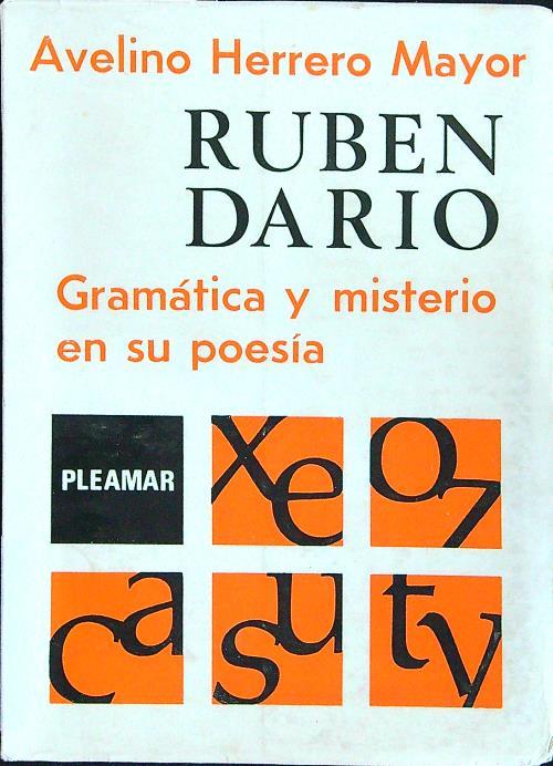 Gramatica y misterio en su poesia - Avelino Herrero Mayor - copertina