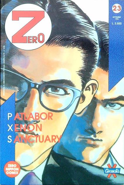 Zero 23/Settembre 1992 - copertina