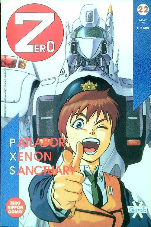 Zero 22/Agosto 1992 - copertina