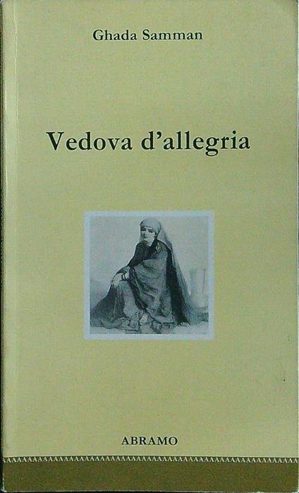 Vedova d'allegria - Ghada Samman - copertina