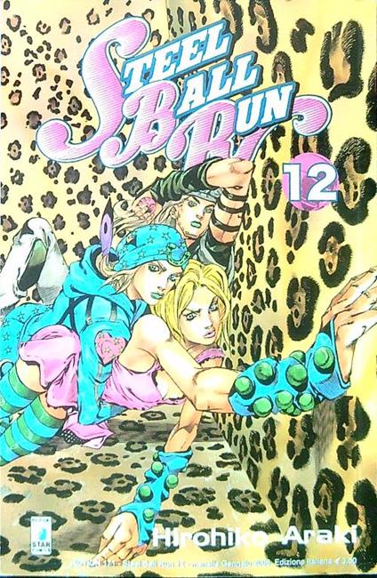 Steel Ball Run 12 - Hirohiko Araki - copertina