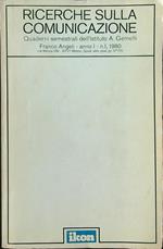 Ricerche sulla comunicazione n. 1/1980