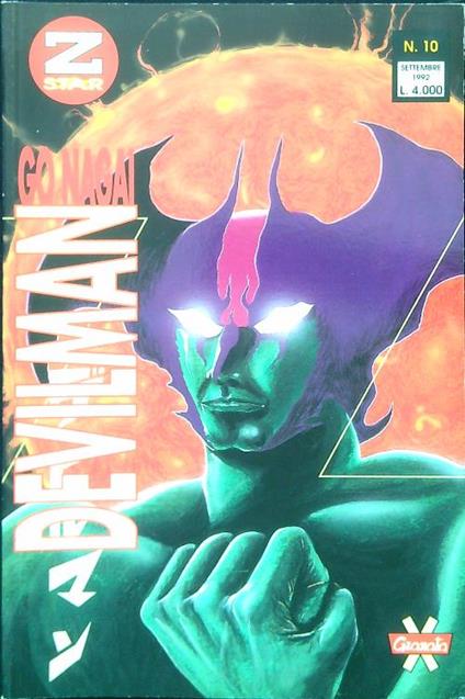 Devilman 10 - Z Star  - Go Nagai - copertina