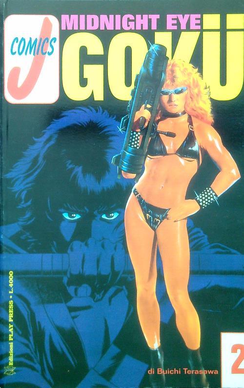 J Comics N. 2 - Midnight eye Goku - Buichi Terasawa - copertina