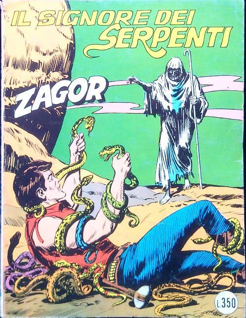 Zagor 195. Il signore dei serpenti