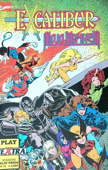 Excalibur: Mojo Mayhem - copertina