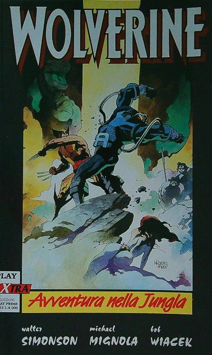 Play Extra n.12 - Wolverine: avventura nella giungla - copertina