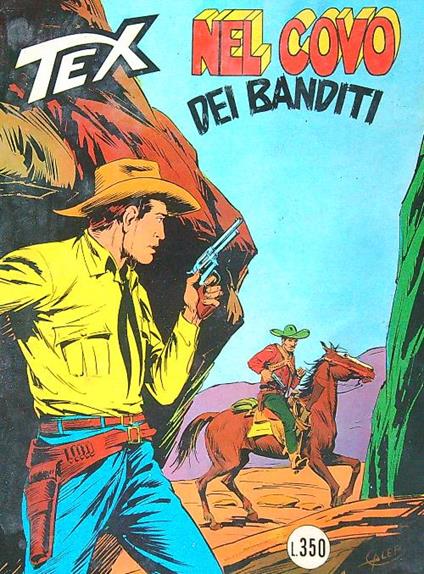 Tex n.198 - Nel covo dei banditi - copertina