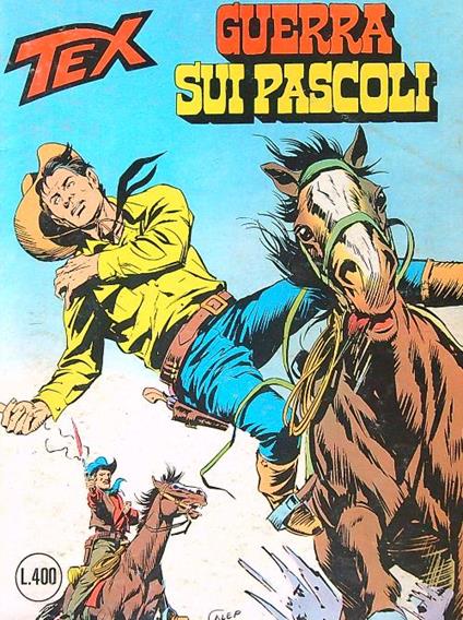 Tex n.218 - Guerra sui pascoli - copertina