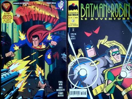 Le Avventure di Batman N. 29/Le Avventure di Superman - Fumetto reversibile - copertina