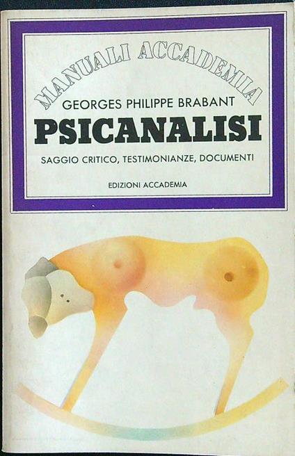 Psicanalisi - Georges Philippe Brabant - copertina