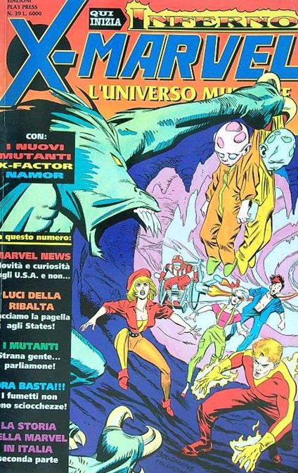 X-marvel n.39 - copertina
