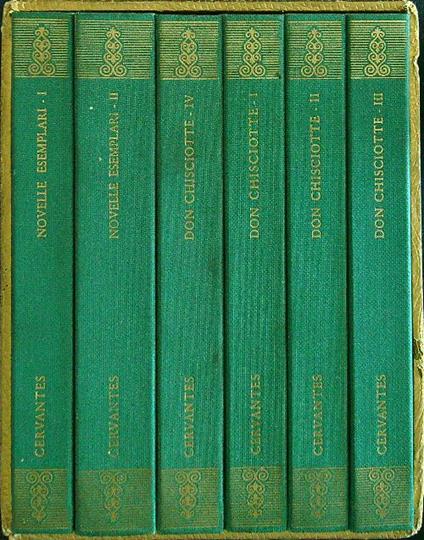Novelle esemplari - Don Chisciotte 6vv in cofanetto - Cervantes - copertina