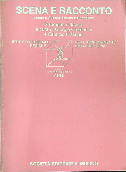 Scena e racconto - copertina