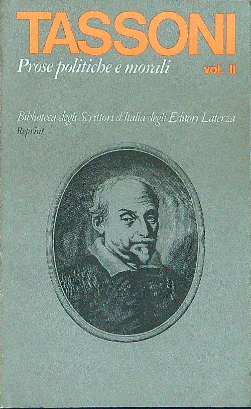 Prose politiche e morali vol.II