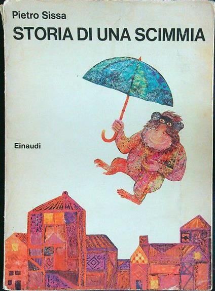 Storia di una scimmia - Pietro Sissa - copertina