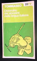 Dizionario dei Sinonimi della Lingua Italiana. Vol R/Z