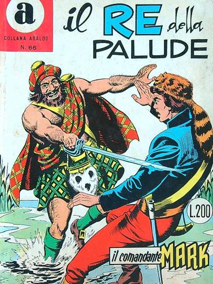 Il re della palude - copertina