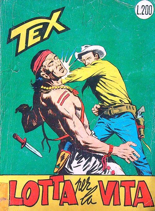 Tex n.43 - Lotta per la vita - copertina